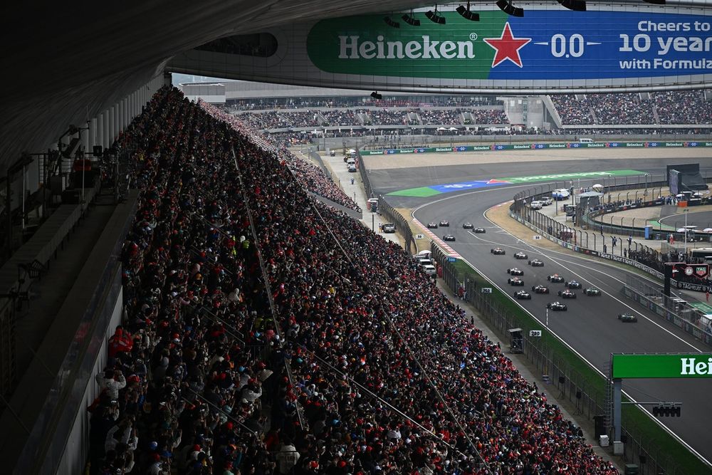 La popularité de la F1 en Chine a augmenté depuis la pandémie