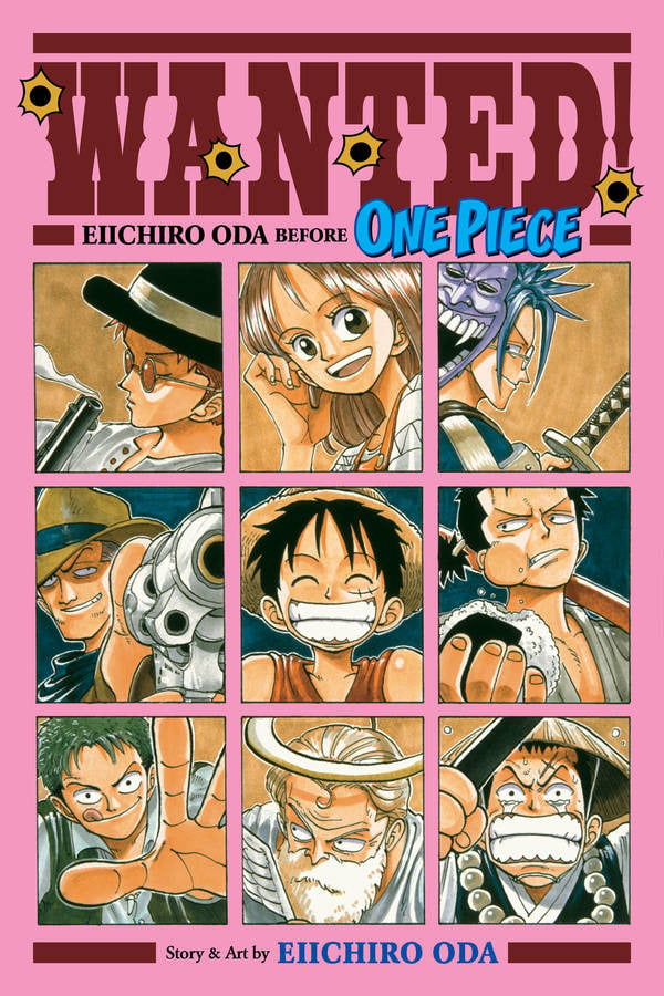 Couverture du volume Wanted : Eiichiro Oda avant One Piece.