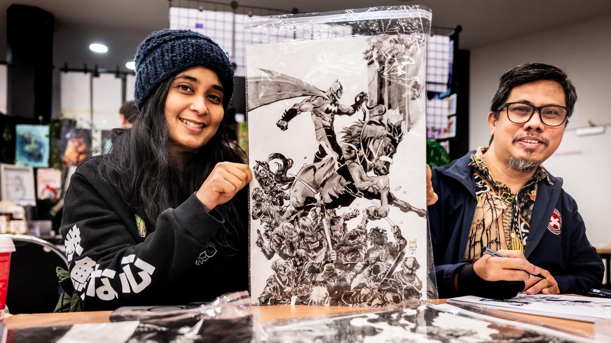 Des dessinateurs connus comme Randy Valiente seront présents Des dessinateurs connus comme Randy Valiente seront présents