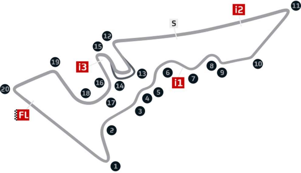 Les détails du Circuit des Amériques à Austin, Texas