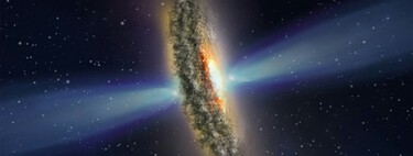 Un laser cosmique du taille d'une galaxie en direction de la Terre