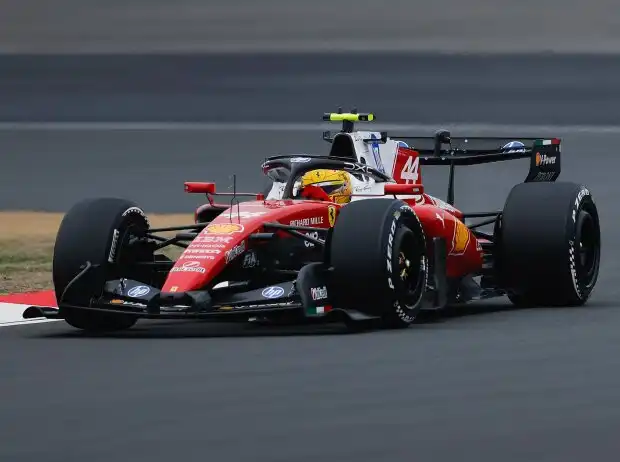Aile arrière de Ferrari au GP de Chine