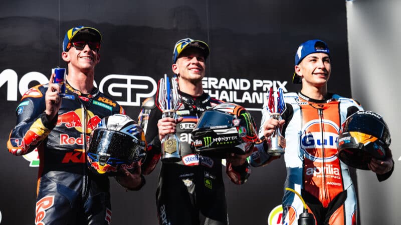 Podium GP de Thaïlande