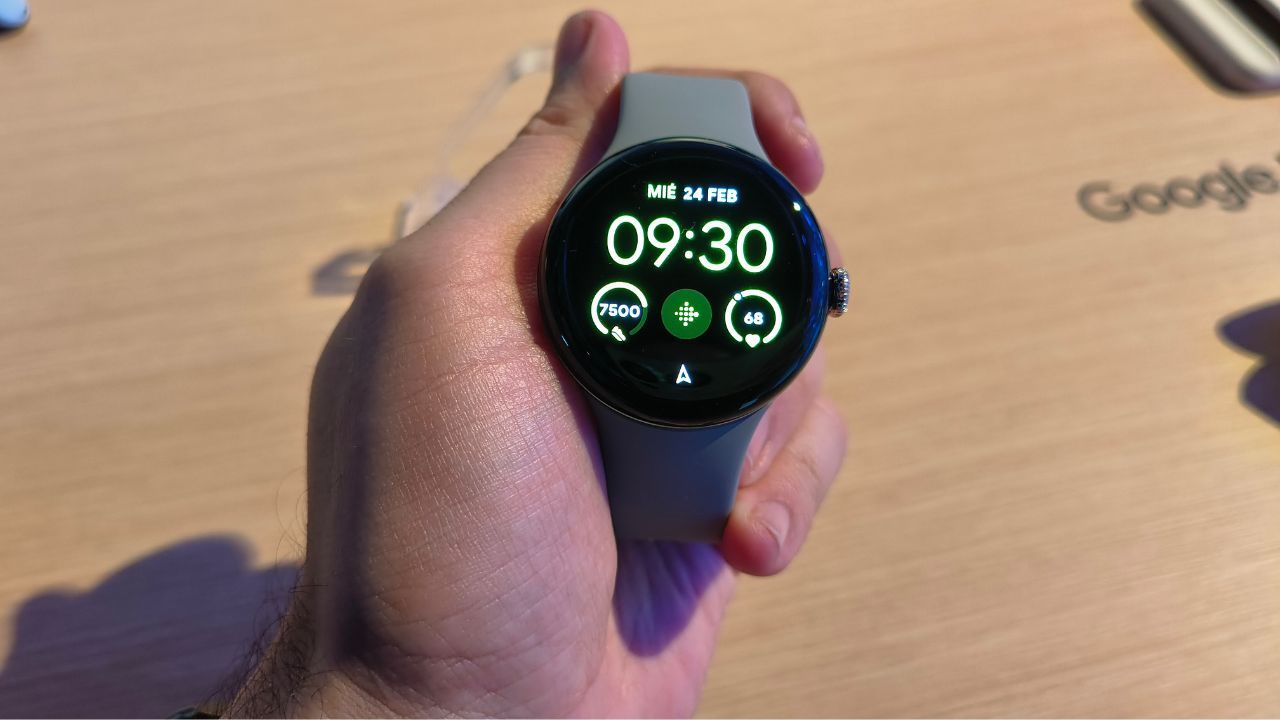Écran du Google Pixel Watch