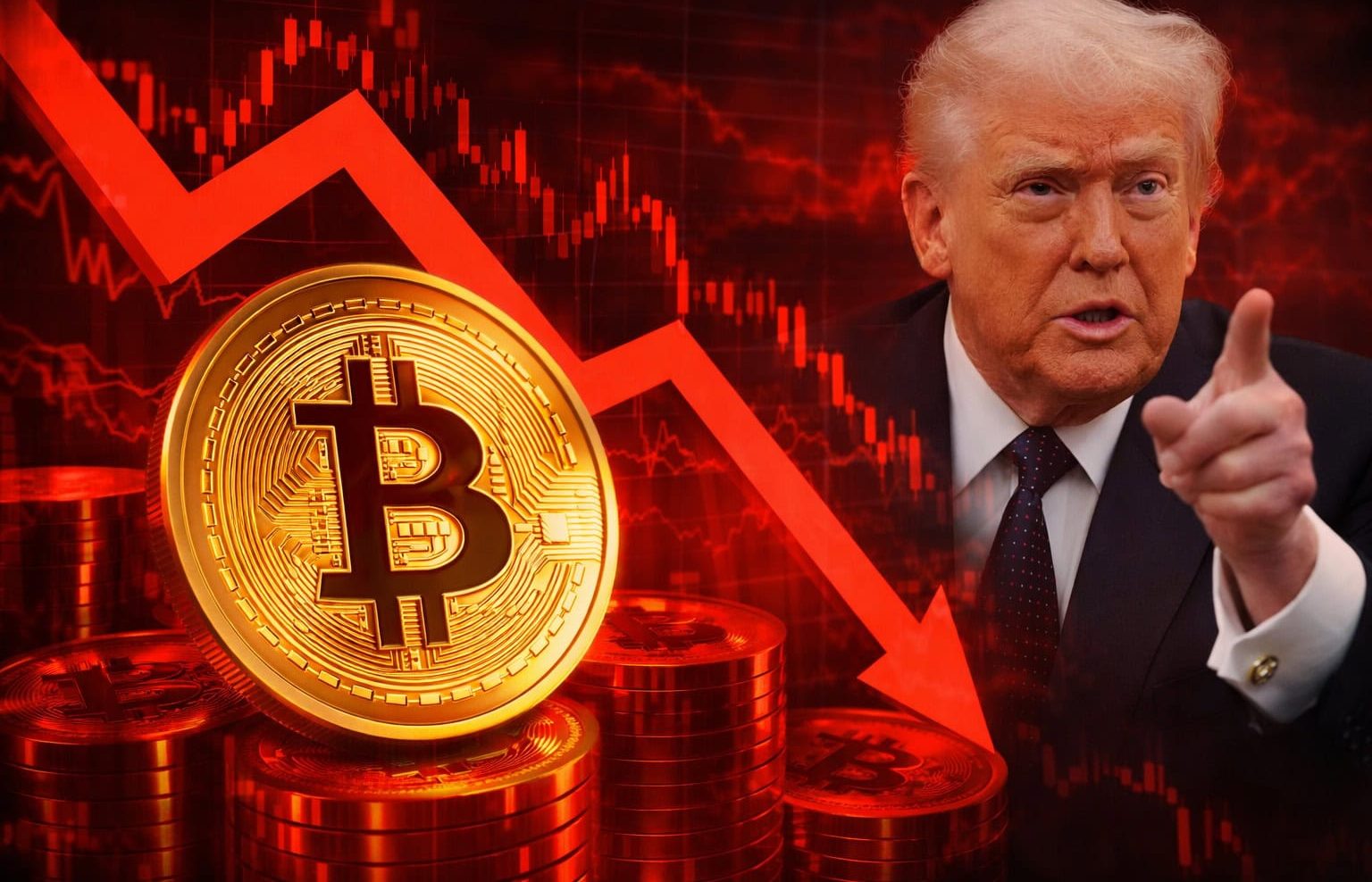 Trump plonge Bitcoin dans la tempête !