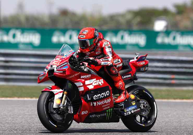 Marc Marquez en action