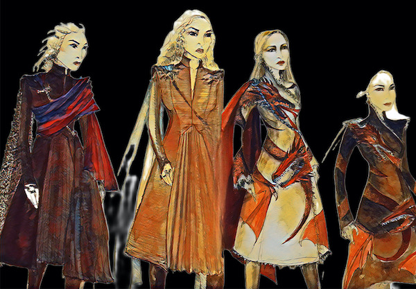Costumes de Michele Clapton pour Game of Thrones