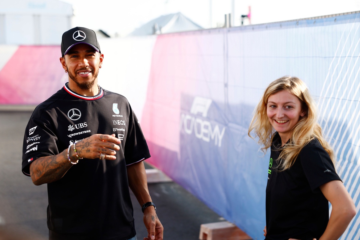 Doriane Pin révèle l'influence et les conseils de Lewis Hamilton dans son ascension chez Mercedes