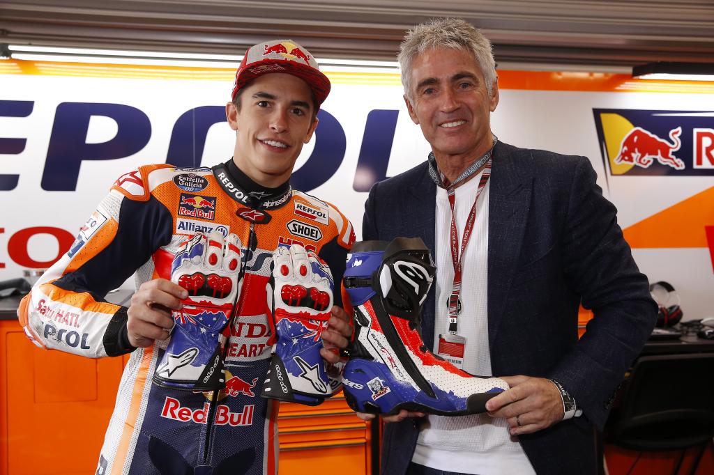 Marc Márquez avec Mick Doohan en 2018