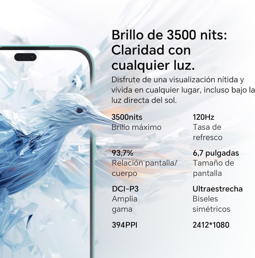 Spécifications du Honor 400 Lite 5G