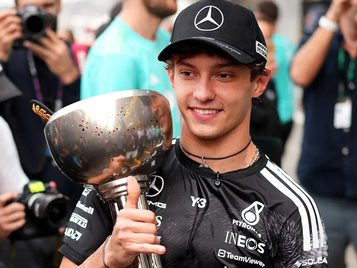 Victoire d'Andrea Kimi Antonelli
