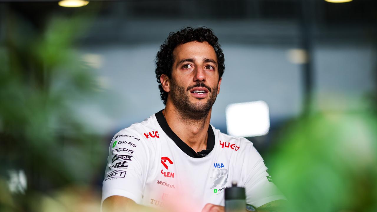 Daniel Ricciardo lors du Grand Prix de Singapour 2024.