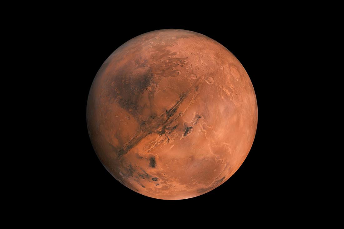 Le rouge planète Mars. (Image symbolique)