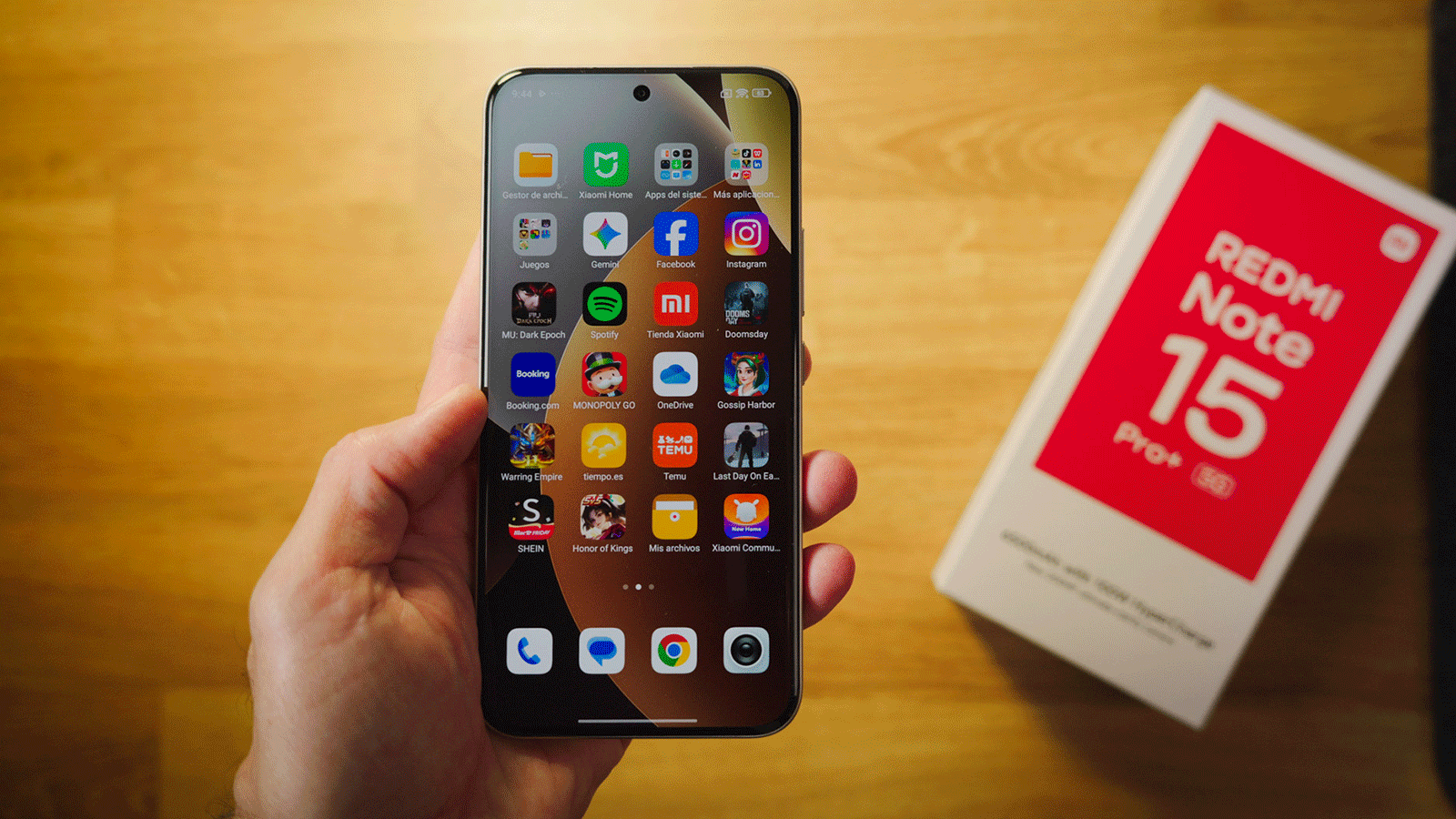Juegos y aplicaciones en el REDMI Note 15 Pro+