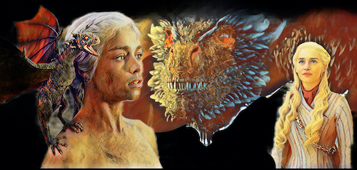 Daenerys Targaryen dans Game of Thrones