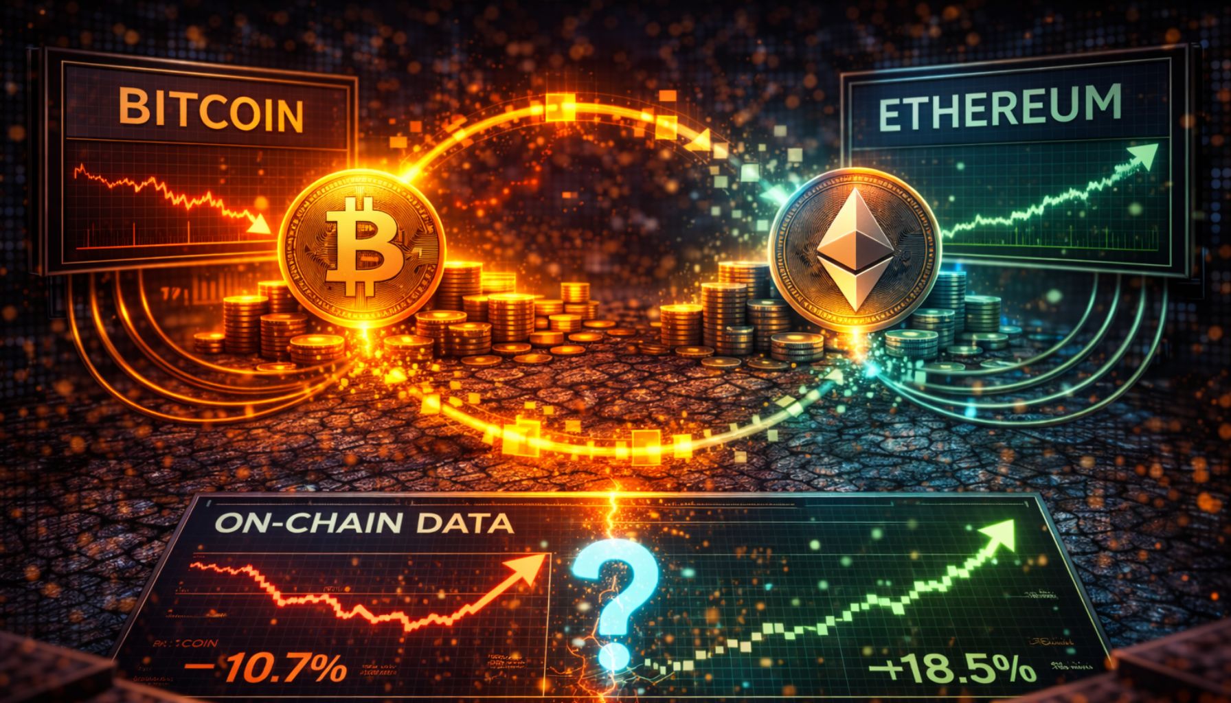 Le Capital Passe de Bitcoin à Ethereum – Les Données On-Chain Démontrent que Ce N'est Pas Fini !