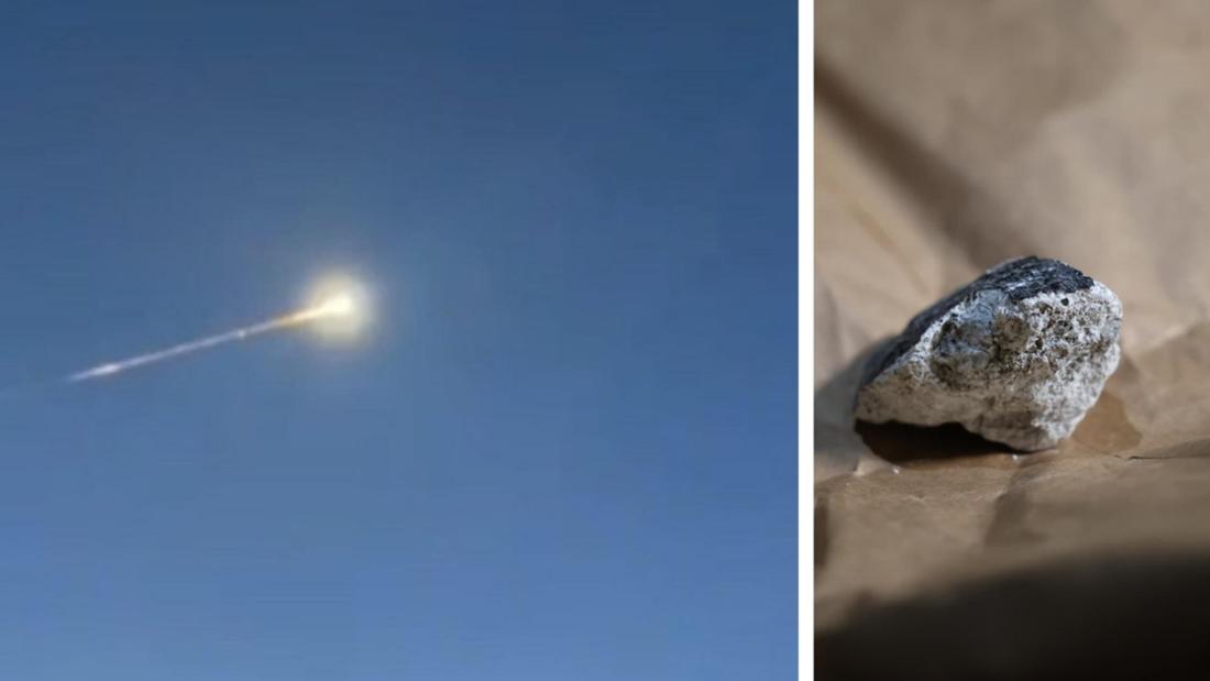 Un feu follet observé en Allemagne, suivi d'une chute de météorite.