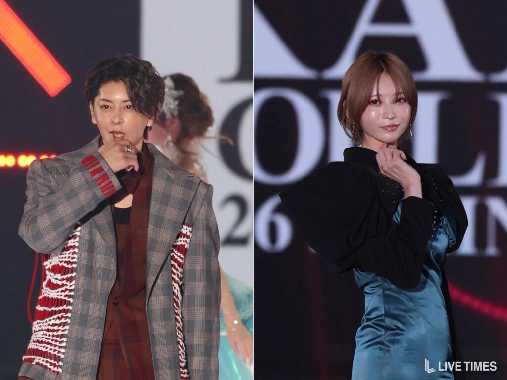 Ayase Aya et Takahashi Naoki lors de la KANSAI COLLECTION 2026