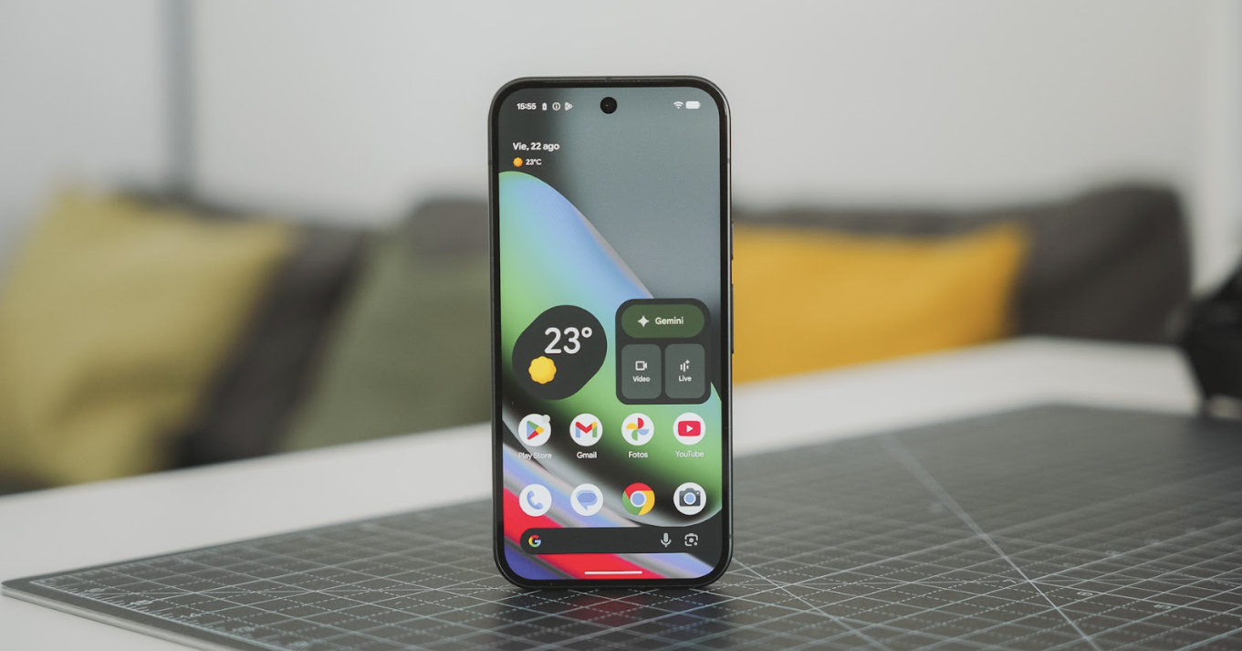 L'écran du Google Pixel 10