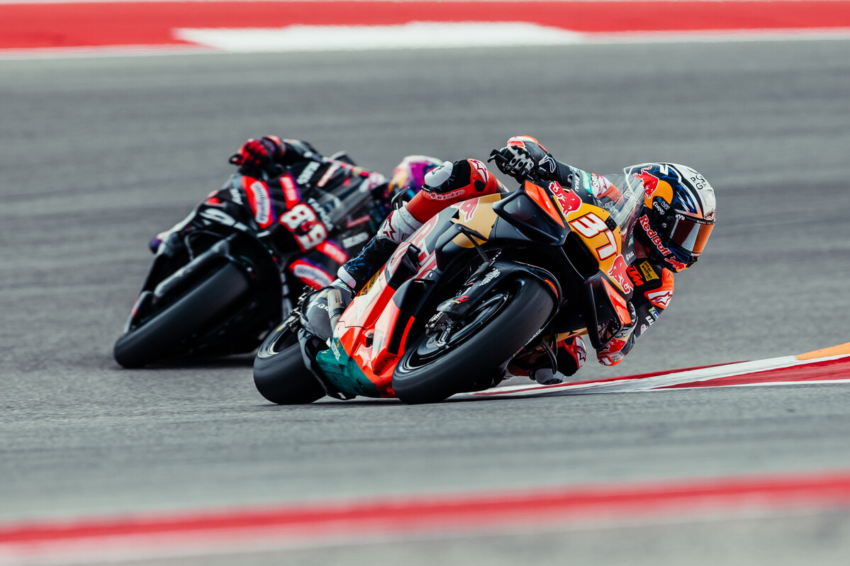 Acosta brille avec une troisième place en Amérique - KTM Sports Motorcycle