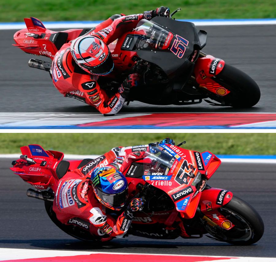 Ducati en test