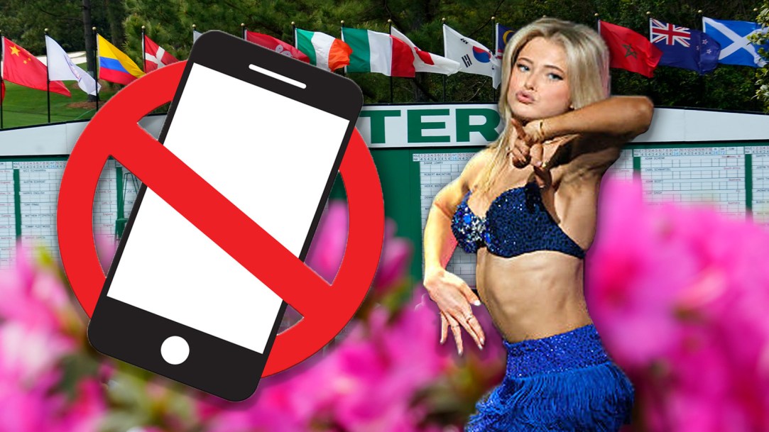 La politique des téléphones à The Masters
