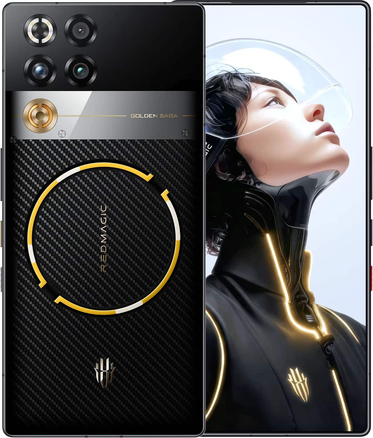 REDMAGIC 11 Golden Saga - smartphone performant avec 24 Go de RAM capable d'exécuter de nombreux jeux PC