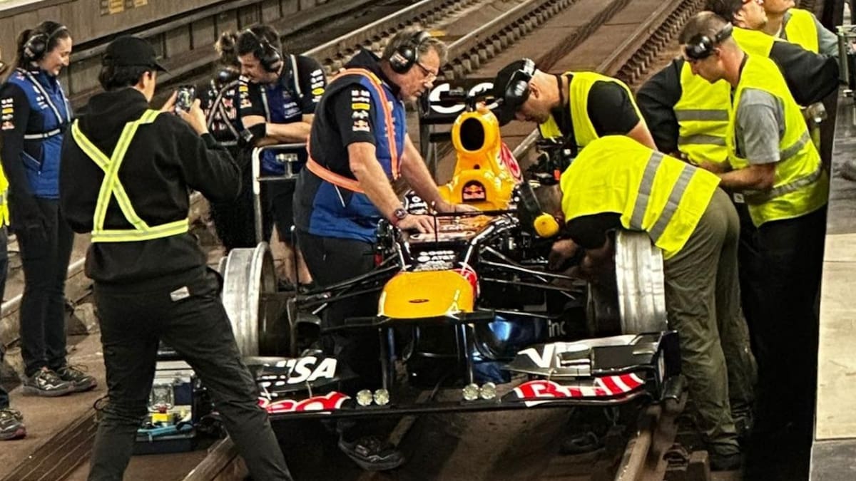 Un F1 s'invite dans les métros de Madrid : une expérience exceptionnelle !