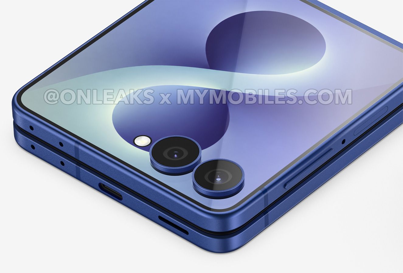 Rendu du Galaxy Z Flip8