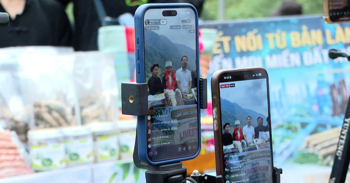 Une commune montagnarde récolte 46 milliards de VND grâce à YouTube, TikTok et Facebook !