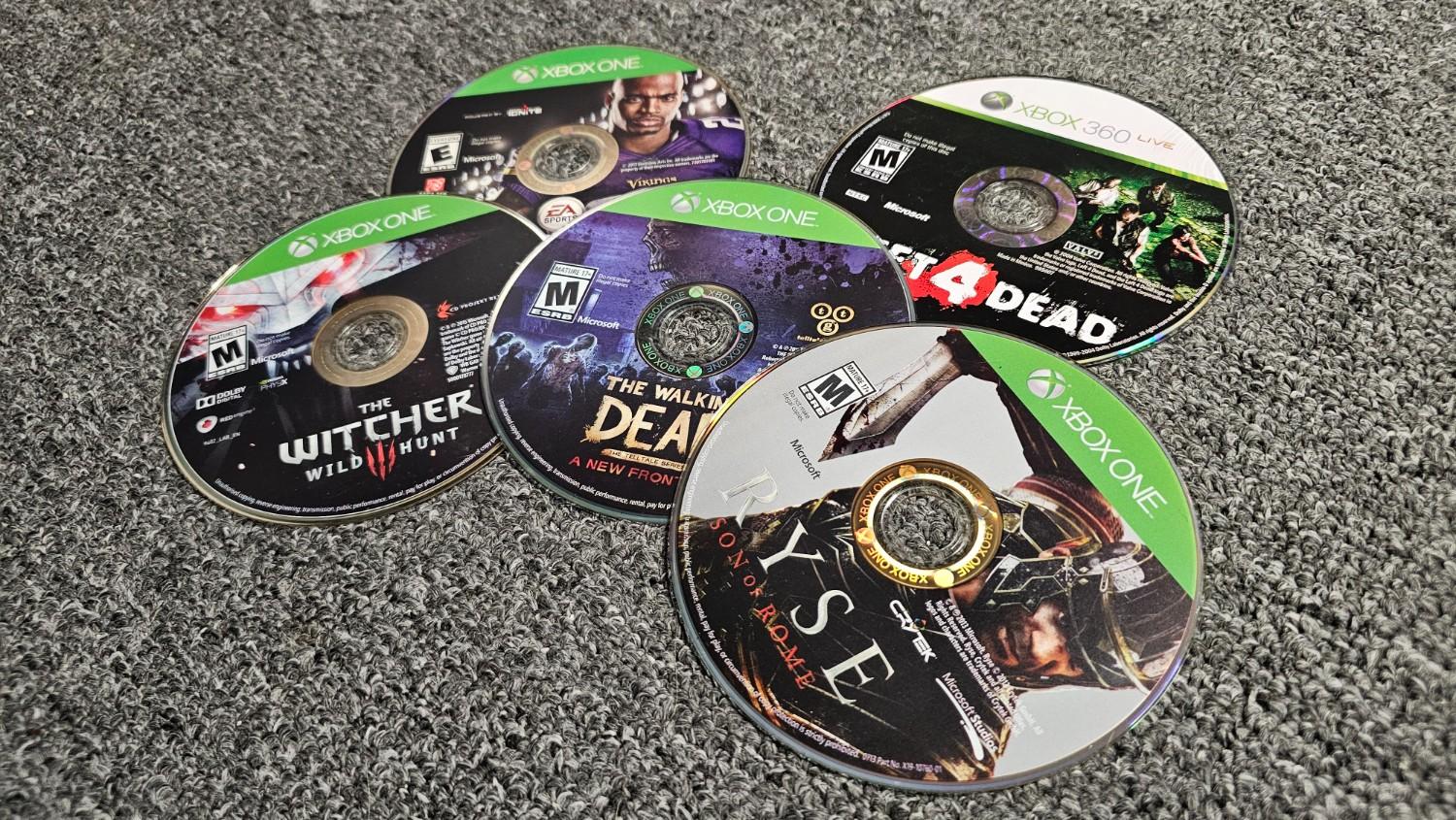 Disques physiques de jeux