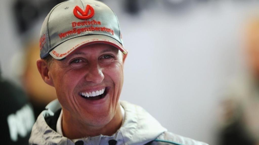 Michael Schumacher avec l'équipe Mercedes