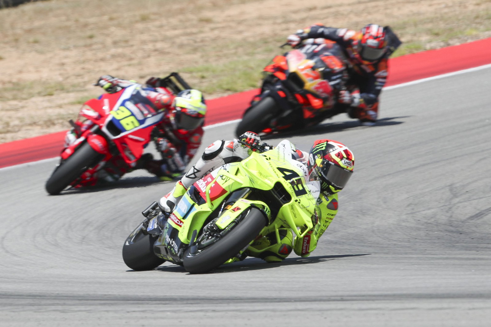 Course MotoGP d'Aragon en 2025.