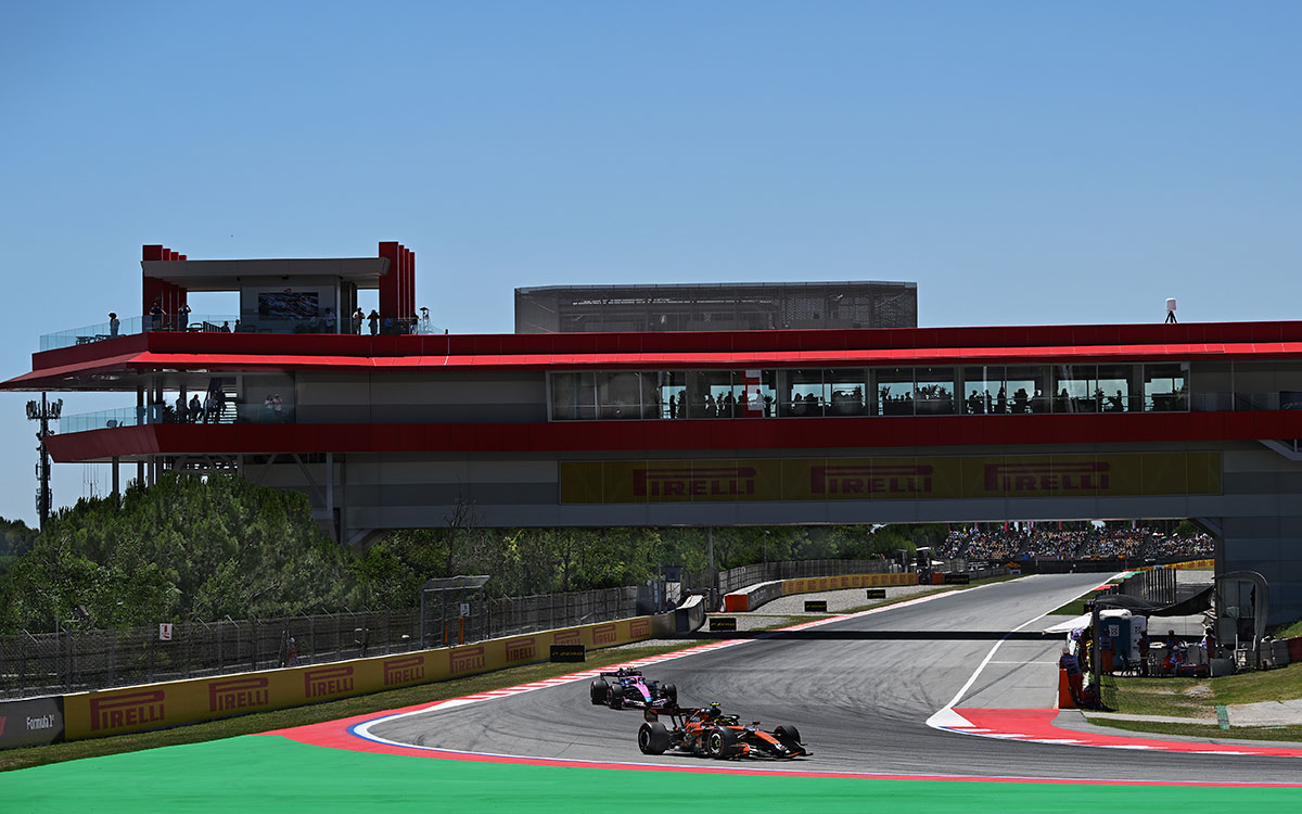 Leo Fornaroli et Franco Colapinto sur le circuit