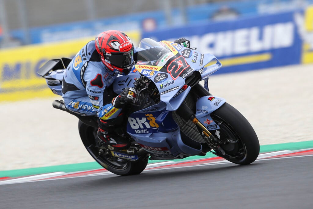 Iker Lecuona lors du Grand Prix de Hongrie