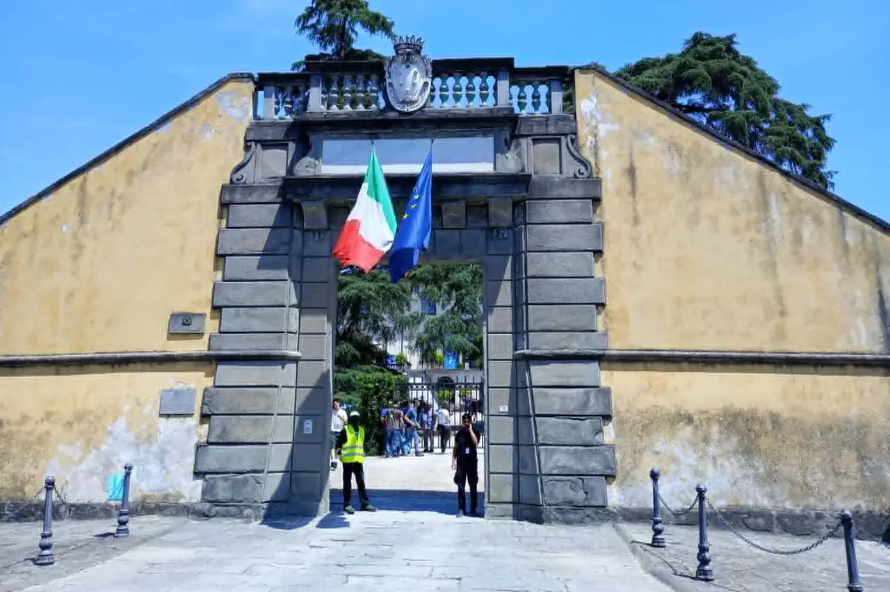 L'entrée de la Villa sécurisée