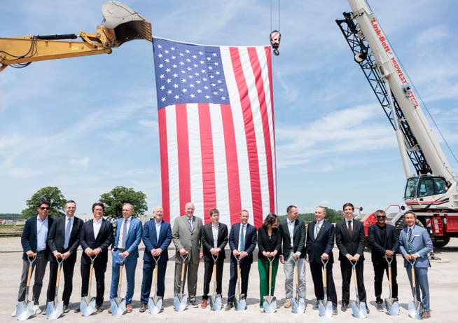 Inauguration d'un datacenter dans le Michigan.
