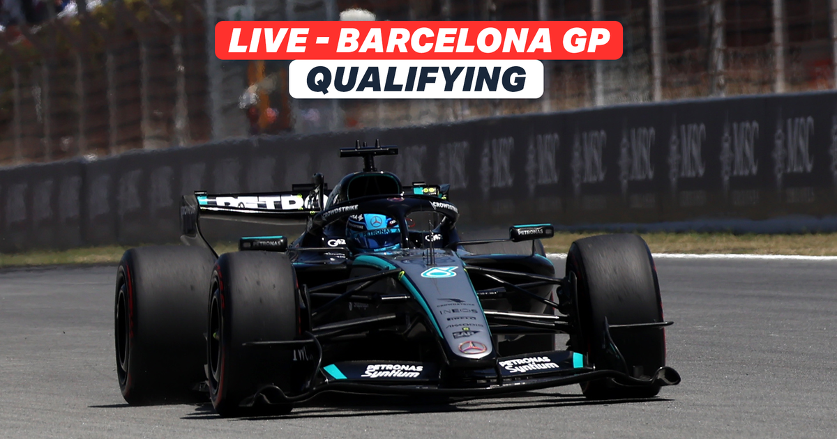 Russell s'impose en pole à Barcelone, Hamilton en chasse : la réaction en direct !